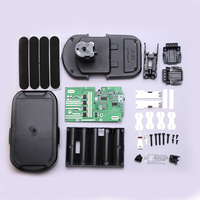Caja de Batería para Taladro y Kit de Carcasa para PCB BMS, 18V 18650*10 Celdas P117 P118, Carcasa de Repuesto para Batería para Herramientas Eléctricas RYO