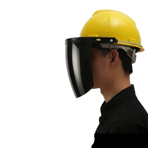Hàn mặt nạ với PC màn hình khuôn mặt lá chắn Splash-proof bảo vệ xây dựng cứng hat an toàn khuôn mặt bìa cho công việc - Product Image 2