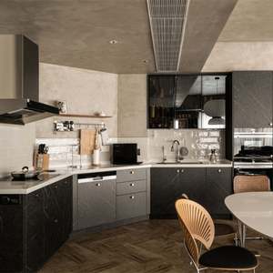 Armoires de cuisine modernes en acrylique, design personnalisé, prix attractif, couleur personnalisée - Product Image 5