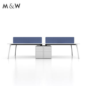 M & W fabrika toptan açık iş istasyonları modüler 4 kişi iş istasyonu ofis masası - Product Image 5