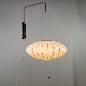 Lámpara de Pared LED Moderna DAQIU con Forma de Linterna China, de Seda, <span class=keywords><strong>para</strong></span> Uso en Interiores, Decoración de Sala de Estar y Dormitorio - Product Image 2