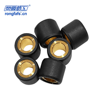 Set katrol Variator Roller skuter sepeda motor, disesuaikan 18*14mm 12g tembaga untuk GY6-125 KVB plastik khusus kondisi baru
