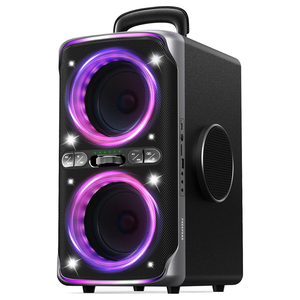 ระบบเสียงกลางแจ้งสำหรับงานปาร์ตี้ 240W ลำโพงเสียงดัง IPX4 กันน้ำ แบตเตอรี่ใช้งานได้ 15 ชั่วโมง เชื่อมต่อแบบ TWS บลูทูธ 5.3 ไร้สาย - Product Image 1