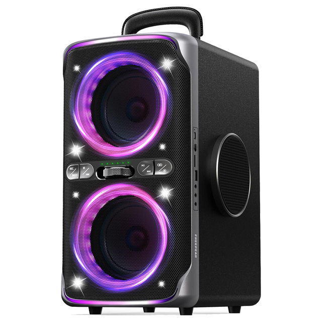 Party Outdoor Sound System 240W Loud Speaker IPX4 Waterproof, 15H Battery, TWS Pairing, BT 5.3 Wireless