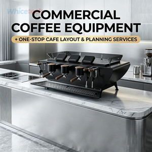 เครื่องชงกาแฟเอสเพรสโซ 5000 วัตต์ รุ่น WH-RS83 สำหรับใช้งานเชิงพาณิชย์ อุปกรณ์ครัว CM08A055M1H เครื่องชงกาแฟเอสเพรสโซแบบกึ่งอัตโนมัติ - Product Image 1