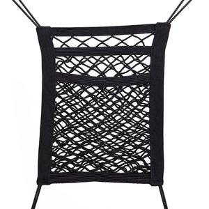 Organisateur de <span class=keywords><strong>voiture</strong></span> portable avec filet de rangement en maille et poches, barrière pour <span class=keywords><strong>chien</strong></span> entre les sièges des voitures - Product Image 1