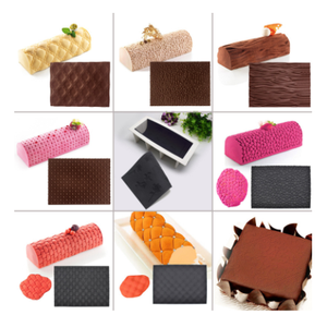 Khuôn Xà Phòng Sô Cô La Silicon Khuôn Xà Phòng Thủ Công Hình Vuông Để Làm Bánh Mousse Trang Trí - Product Image 2