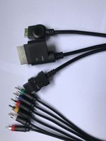 Câble adaptateur audio de haute qualité câble de cordon de Console de jeux pour Ps2 pour Ps3 pour câble composant Xbox 360