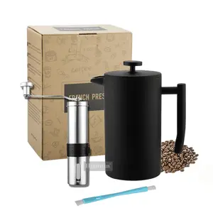 Highwin French Coffee Press Stainless Steel Coffee French Press Set