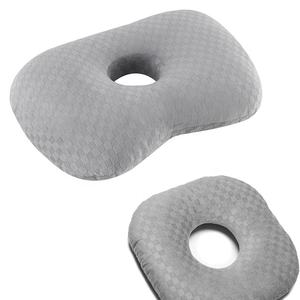 Bantal telinga tidur sisi berbentuk O katun baru untuk Tidur samping dan nyeri telinga peradangan tekanan luka bantal telinga - Product Image 1