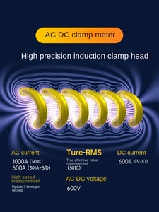 For 301A/<b>C</b>/<b>C</b>/D <b>Clamp</b> Meter Multimeter 301D Current High - Product Image 3