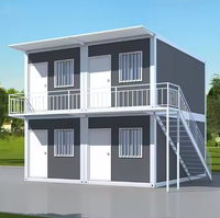 Maison préfabriquée en acier CE de 20 pieds, conteneur standard, mobile, assemblage rapide, maison mobile, conception de panneaux sandwich, maison familiale, dortoir