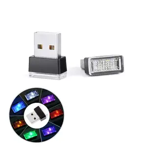 אוטומטי הפנים אור נייד נייד כוח אור מיני USB LED ספר אור רכב מנורה