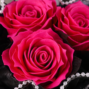 Ramo de Rosas <span class=keywords><strong>Manta</strong></span> Encantador, Popular y Lindo, Realista, Perfumado, Hecho a Mano, Clásico, para el Día de San Valentín, Graduación, Día de la Madre - Product Image 5