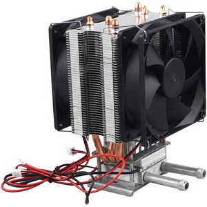 ชุดทำความเย็นเทอร์โมอิเล็กทริก (TEC) 12V — บล็อกทำความเย็นด้วยน้ำ, เครื่องทำความเย็นน้ำในตู้ปลา / เครื่องทำความเย็นอากาศ, แท่งทำความร้อนสำหรับตู้ปลา M525 - Product Image 1