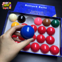 Nouvelle conception, qualité 3A, taille 2/1-16 pouces (52,5 mm), excellente qualité, 16 pièces, taille standard, durable, pour jeu de billard.