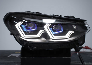 Personalizado para BMW X3/X4 X3M X4M G01G02 G02 G08 Edición Personalizada OSS 4 Near 8 Far con faros azules táctiles de sensación granular - Product Image 4