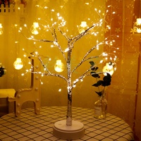 108 LED-Kupferdraht-Lichterkette, verstellbare Tisch-Bonsai-Kunstbaumlampe, Heimdekoration, Feiertagsbeleuchtung für Weihnachten, neu
