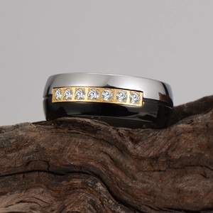 Custom Mode Sieraden Wolfraamcarbide Mannen Grote Maat Ringen Haan Ringen Zirkoon Wolfraam Sex Penis Ringen - Product Image 2