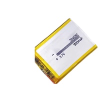 304050 3.7V 700mAh Baterai Lithium Semi-solid State Keamanan Tinggi Pengosongan Daya Rendah untuk Jam Tangan Pintar, Kipas, Perangkat Kecantikan