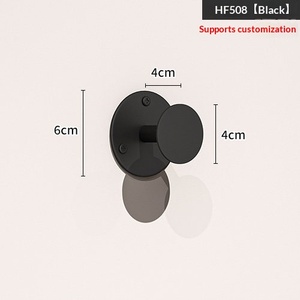 Espositore da Parete in Metallo Nero per Negozi di Abbigliamento, Combinazione di Ganci per Appendere Vestiti nei Negozi di Abbigliamento Femminile - Product Image 6