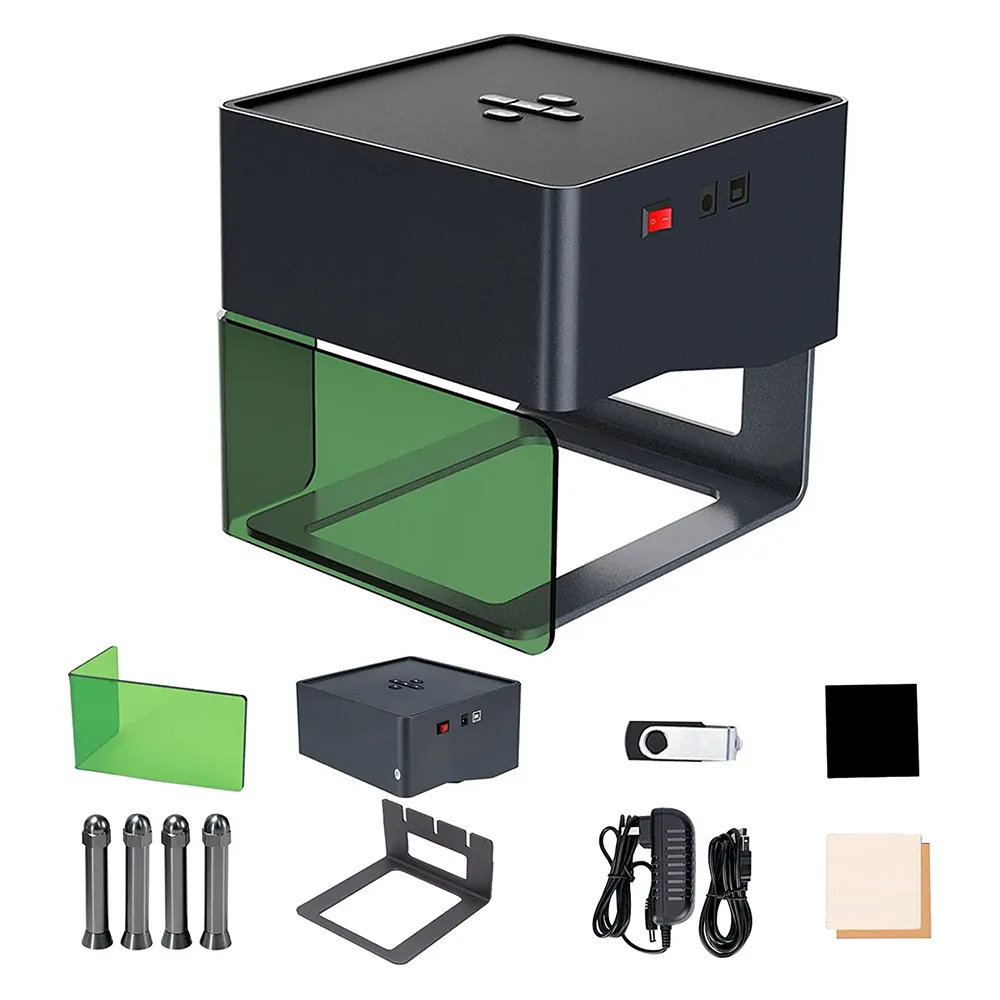 Machine de gravure Laser Micro Portable Mini marquage Laser de bureau Bluetooth petite Machine de gravure Laser CNC