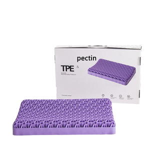 Almohada Hipoalergénica Directa de Fábrica con Diseño de Panal de Abeja de Gel de Memoria de Alta Elasticidad para Dormir, Lavable, Transpirable y Cervical - Product Image 1