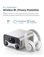 Fábrica de fabricación Proyector de tiro ultracorto 4K Pequeño proyector al aire libre Película Hd Lcd Proyector de bolsillo para el hogar Beamer