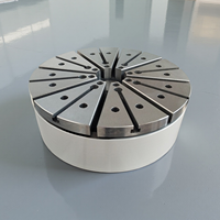 Mandrin magnétique permanent circulaire de précision pour fraisage CNC 5 axes, étau de coupe de métal à économie d'énergie