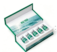 Boîte cadeau écologique personnalisée avec fermeture magnétique pour le rangement de médicaments, taille et couleur personnalisables, marquage à chaud, certifiée ISO