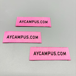 Étiquettes de vêtements personnalisables avec logo coloré - Product Image 6