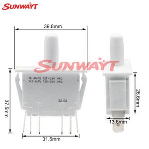 Interruptor de seguridad de 6 pines para puertas de monedas de arcade, sistema de interbloqueo fiable, piezas para gabinetes de juegos - Product Image 2