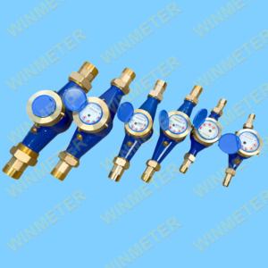 Compteur d'eau multi-jets en laiton DN15-DN50, sec ou humide, à cadran R100, IP68, réglage externe, pour chantier, homologué CE, classe B - Product Image 3