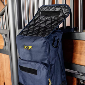 Sac de rangement rembourré pour écurie de <span class=keywords><strong>chevaux</strong></span>, sac de devant de <span class=keywords><strong>box</strong></span> équestre de luxe personnalisable, équipement équestre de classe mondiale - Product Image 1