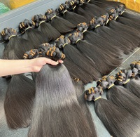 Cheveux Humains Bruts 100% Naturels, Lisses et Droits, Cuticules Entièrement Alignées, Non Traités, Provenant d'un Donneur Unique, Ondulation Naturelle, Boucles Birmanes, Cheveux Bruts Cambodgiens