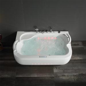 Bañera de Hidromasaje Romántica de Acrílico para <span class=keywords><strong>Parejas</strong></span>, con Control por Computadora, para Uso en Hoteles, Interior/Exterior, Moderna, Independiente - Product Image 1