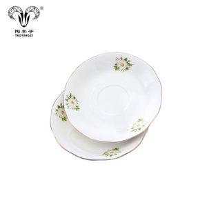 Lingge — service à thé en porcelaine, <span class=keywords><strong>théière</strong></span> en céramique à motif de fleurs sous glaçure, ensemble de tasses <span class=keywords><strong>et</strong></span> soucoupes, 15 pièces - Product Image 4