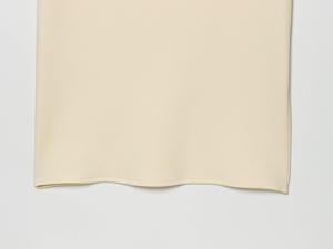 <span class=keywords><strong>Robe</strong></span> longue décontractée en tricot sans manches de couleur <span class=keywords><strong>beige</strong></span> à col rond et découpes latérales pour femmes - Product Image 4