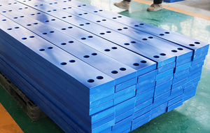 Tiên tiến Marine Dock <span class=keywords><strong>uhmwpe1000</strong></span> Fender Pads màu xanh uhmwpe phẳng Fender Pad - Product Image 2
