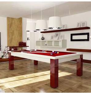 Table de <span class=keywords><strong>billard</strong></span> moderne en bois massif de 9 pieds avec queue de <span class=keywords><strong>billard</strong></span>, caoutchouc K55 de haute qualité, durable, accessoires de <span class=keywords><strong>billard</strong></span> pour usage domestique - Product Image 4