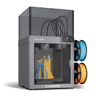 3D-принтер Flashforge Creator 5 Pro с 4-мя печатающими головками, закрытый, многоцветный |   В 500 раз быстрее, без отходов и утечек