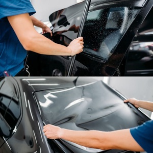 Film kaca jendela celup 2 lapis kontrol matahari otomatis Jepang kualitas tinggi Film jendela warna Tenaga Surya Mobil penolakan panas hewan peliharaan harga diskon