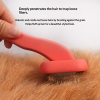 Brosse à poils d'animaux, raclette en caoutchouc pour tapis, vente en gros, râteau à poils de chat et de chien avec manche long de 125 cm, mini brosse anti-peluches, logo personnalisé