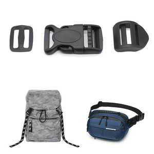 Hebilla de plástico de un solo tirón de 26 mm, cierre ajustable para correa de bolso, mochila, riñonera, accesorio - Product Image 4