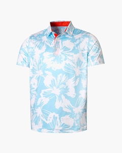 OEM 88% Poliéster 12% Spandex Tenis Sublimación personalizada Polo de golf Camisa deportiva para actividades al aire libre - Product Image 4