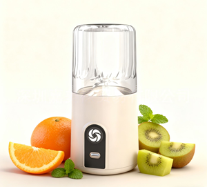 Mixeur portable robuste de 260 ml pour glace pilée et smoothies, sans BPA, qualité alimentaire, rechargeable sur batterie, mode turbo, anti-fuite - Product Image 6