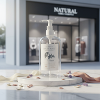 Rouleau d'autocollants en vinyle personnalisés, écologiques, imperméables et durables, avec feuille d'or UV, autocollants adhésifs pour shampoing, gel douche, articles de toilette