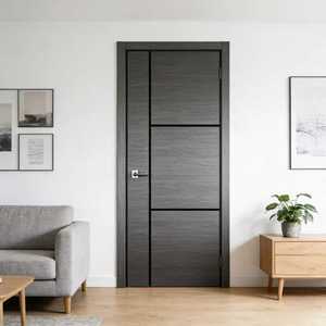 Portes intérieures insonorisées avec âme acoustique, bloquant les interférences sonores extérieures pour salle de musique et studio à domicile - Product Image 4