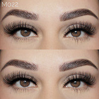 Fait à la main pleine bande sans cruauté vison cils 15mm cils 3D moelleux 100% dramatique 15mm vison cils en gros