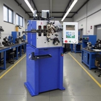 Machine à bobiner les ressorts CNC à 2 axes CNC-8212, diamètre de fil de 0,2 à 1,2 mm, machine à fabriquer des ressorts de compression